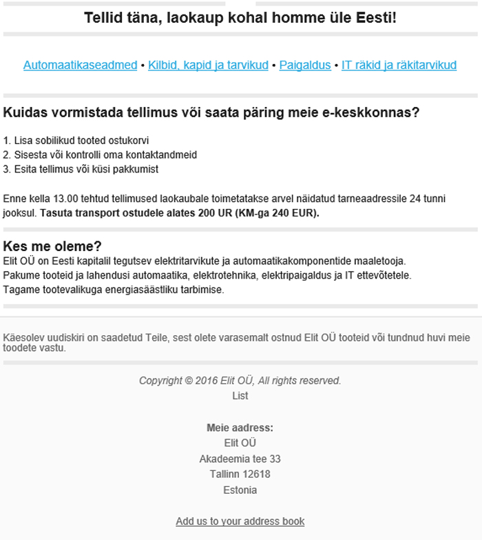 uudiskiri